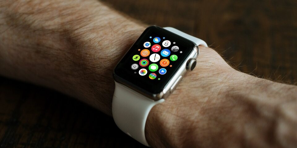 smart watch color blanco