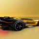 auto renault formula1 color amarillo con negro