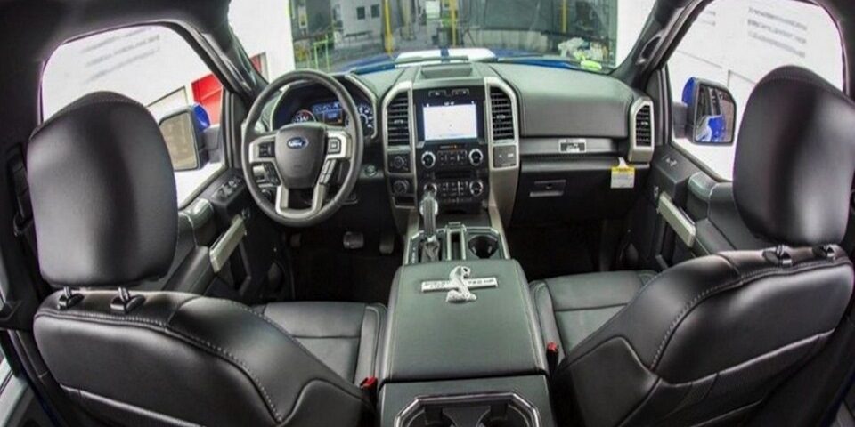 auto ford interior asientos color negro