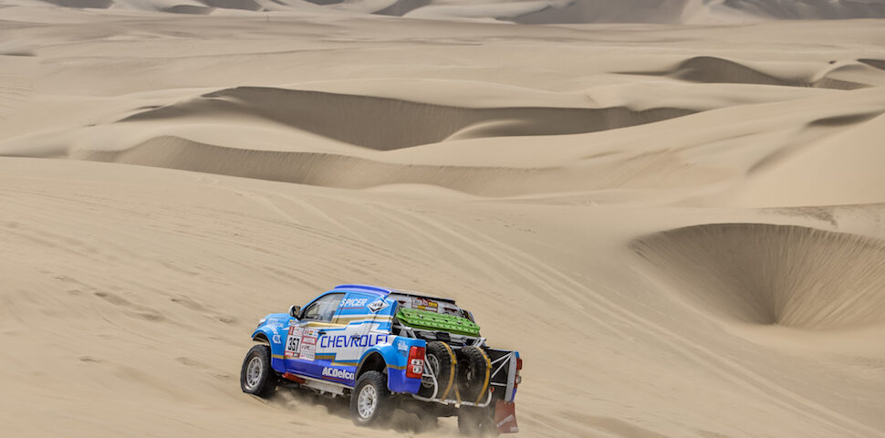 Gran resultado para Chevrolet y Sebastián Guayasamín en el Campeonato Sudamericano de Rally Cross Country