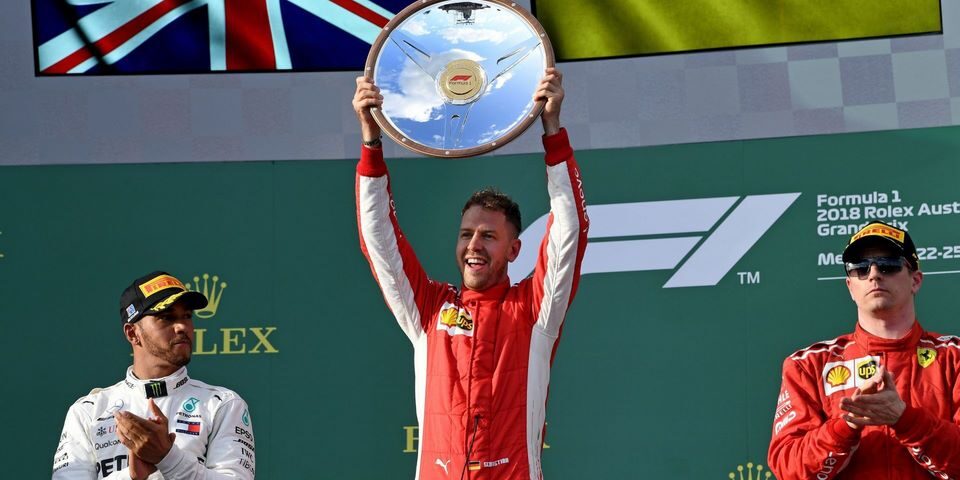 pilotos formula1 en podio