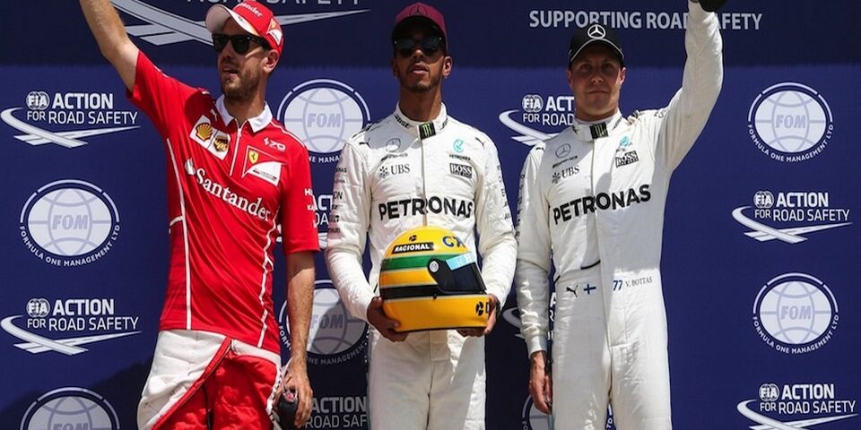 pilotos de formula1 en el podio