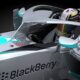 piloto dentro de auto formula1 blackberry