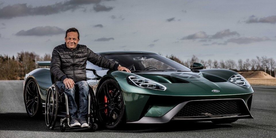 auto ford gt color verde